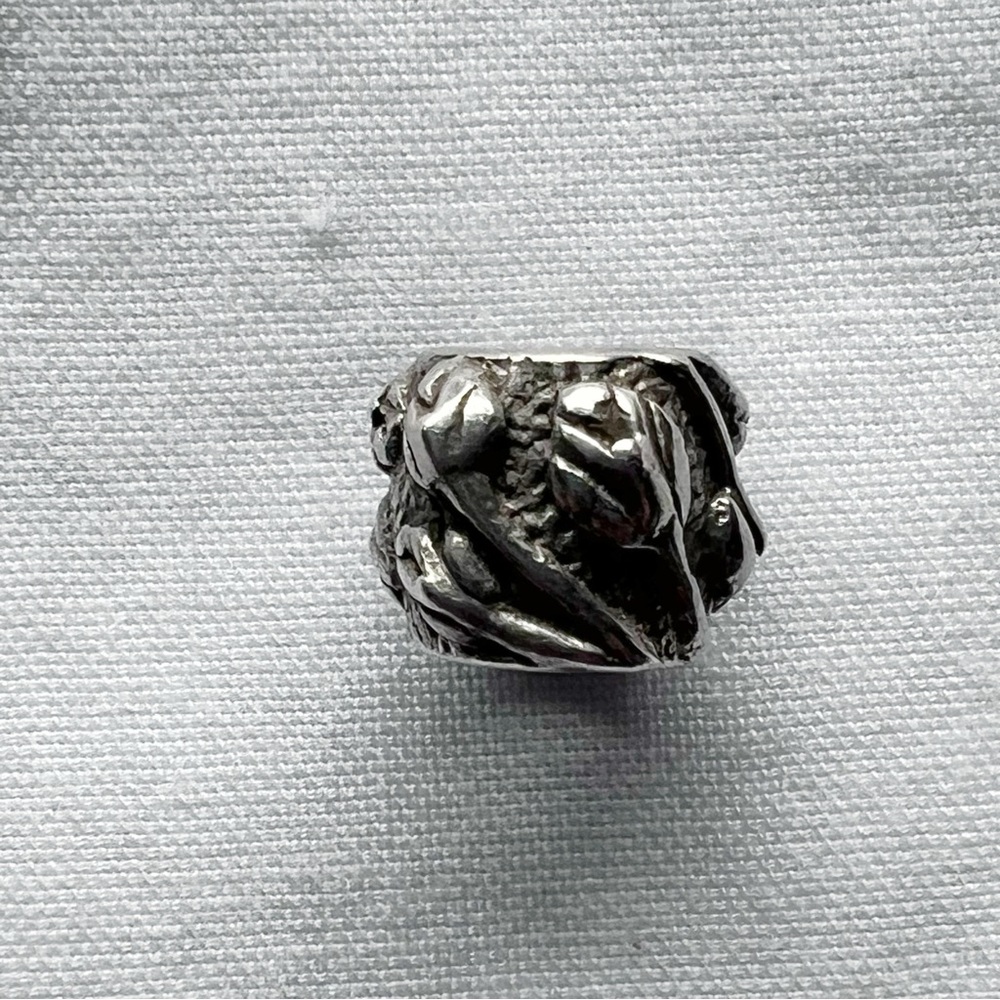 925 Sterling Silver European Charm Bead Leaf Vine